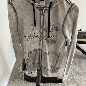 Harley Davidson zip up Hoodie